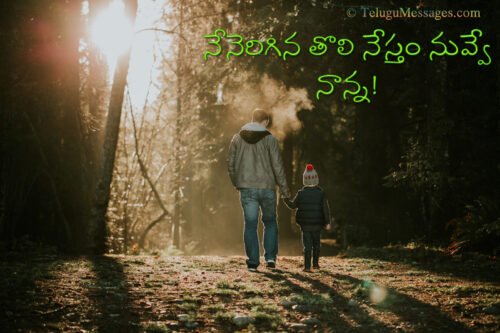 Telugu Quote About Father